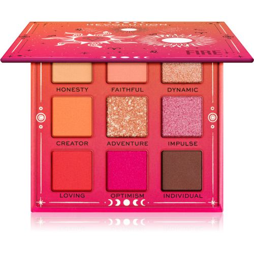 Fantasy paleta de sombras de ojos tono Fire 9 g - Makeup Revolution - Modalova