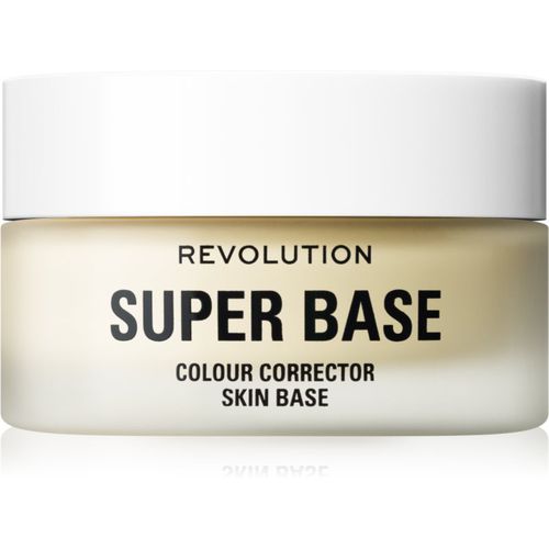 Super Base primer leggermente colorato colore Yellow 25 ml - Makeup Revolution - Modalova