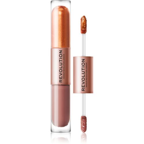 Double Up sombras de ojos líquidas 2 en 1 tono Luminous Bronze 2x2,2 ml - Makeup Revolution - Modalova