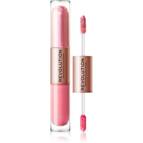 Double Up Flüssiges Lidschatten 2 in 1 Farbton Blissful Pink 2x2,2 ml - Makeup Revolution - Modalova