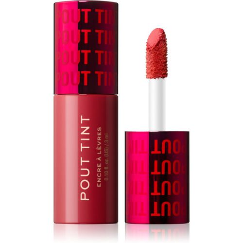 Pout Tint brillo de labios con efecto humectante tono Sizzlin Red 3 ml - Makeup Revolution - Modalova