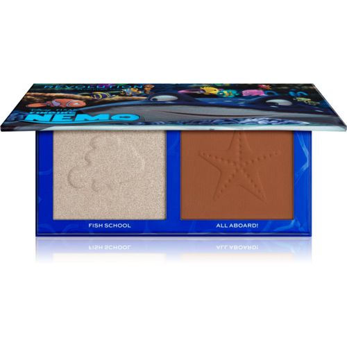 X Finding Nemo Aufhellende und Bronzing-Palette Farbton Wake Up 9 g - Makeup Revolution - Modalova