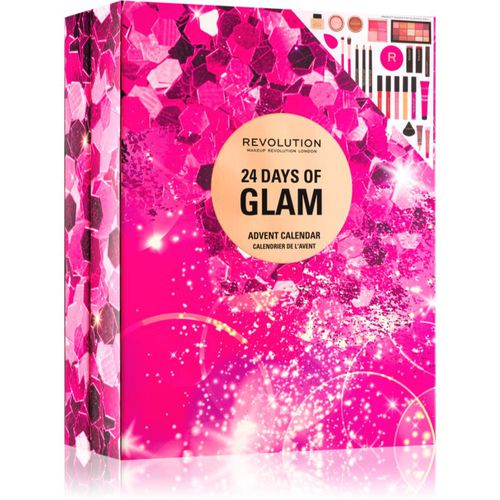 Advent Calendar 24 Days Of Glam Adventskalender - Makeup Revolution - Modalova