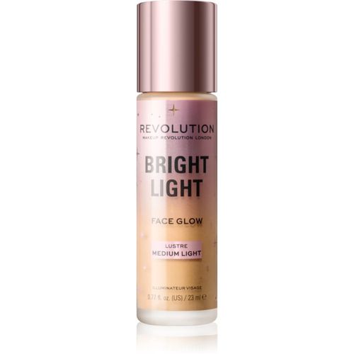 Bright Light loción iluminadora con color tono Lustre Medium Light 23 ml - Makeup Revolution - Modalova