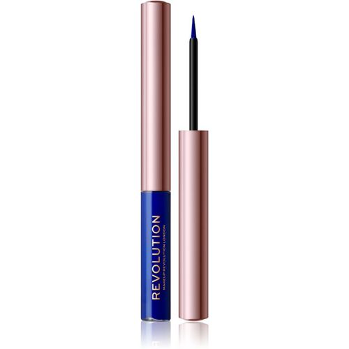 Super Flick delineador líquido tono Blue 2,4 ml - Makeup Revolution - Modalova