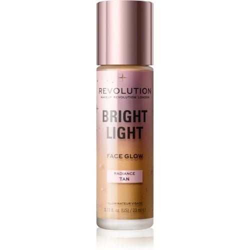 Bright Light loción iluminadora con color tono Radiance Tan 23 ml - Makeup Revolution - Modalova