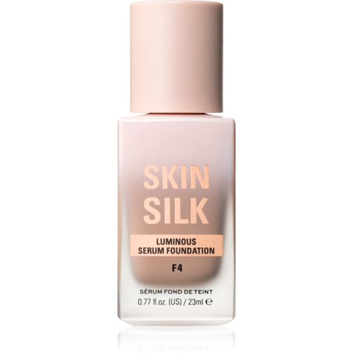 Skin Silk Serum Foundation maquillaje ligero con efecto iluminador tono F4 23 ml - Makeup Revolution - Modalova