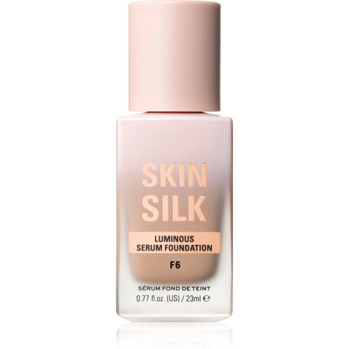 Skin Silk Serum Foundation Leichtes Make-up mit aufhellender Wirkung Farbton F6 23 ml - Makeup Revolution - Modalova