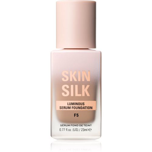 Skin Silk Serum Foundation maquillaje ligero con efecto iluminador tono F5 23 ml - Makeup Revolution - Modalova