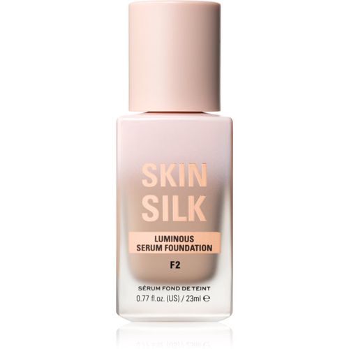 Skin Silk Serum Foundation maquillaje ligero con efecto iluminador tono F2 23 ml - Makeup Revolution - Modalova