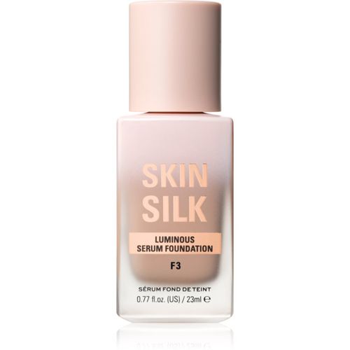 Skin Silk Serum Foundation maquillaje ligero con efecto iluminador tono F3 23 ml - Makeup Revolution - Modalova