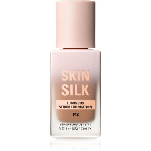 Skin Silk Serum Foundation maquillaje ligero con efecto iluminador tono F12 23 ml - Makeup Revolution - Modalova