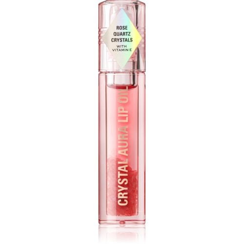 Crystal Aura olio labbra nutriente e idratante colore Rose Quartz 2,5 ml - Makeup Revolution - Modalova