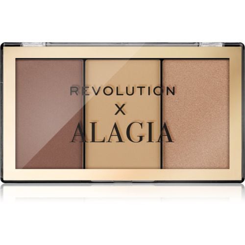 X Alagia Face Like Alagia paleta para el rostro 2.5 g - Makeup Revolution - Modalova