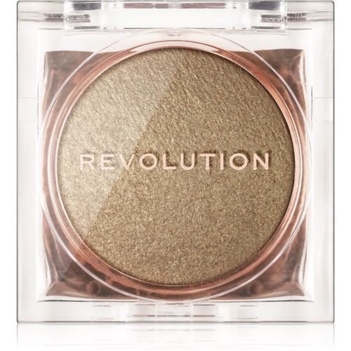 Beam Bright iluminador compacto en polvo tono Golden Gal 2,45 g - Makeup Revolution - Modalova