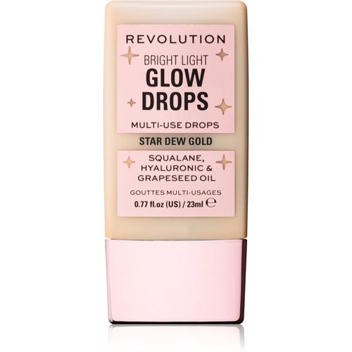 Bright Light Glow Drops illuminante liquido colore Golden Star Dew 23 ml - Makeup Revolution - Modalova