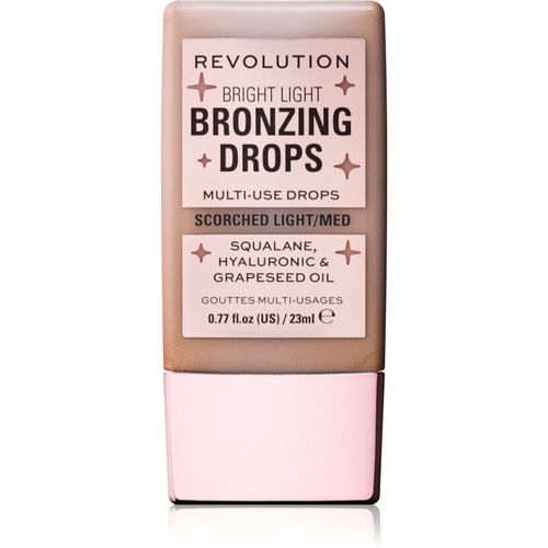 Bright Light Bronzing Drops bronceador líquido tono Bronze Scorched 23 ml - Makeup Revolution - Modalova