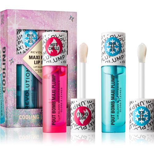 Xmass 2024 Maxi Plump lote de regalo para labios tono Cool As Ice and Hot As Chilli 1 ud - Makeup Revolution - Modalova