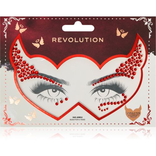 Truly Sinful Face Gems adesivi per il viso 2 g - Makeup Revolution - Modalova