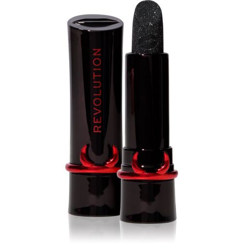 Truly Sinful Shimmer Lipstick rossetto brillante colore Sinful Black 3,5 g - Makeup Revolution - Modalova