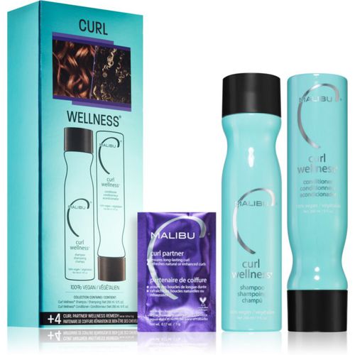 Curl Wellness set (para cabello rizado) - Malibu C - Modalova