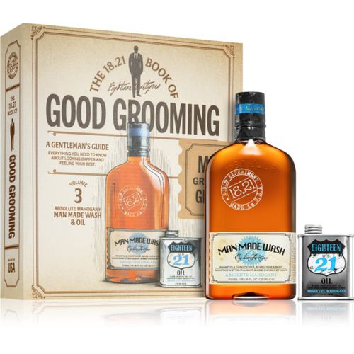 Book of Good Grooming Volume 3 confezione regalo per uomo Absolute Mahogany - 18.21 Man Made - Modalova