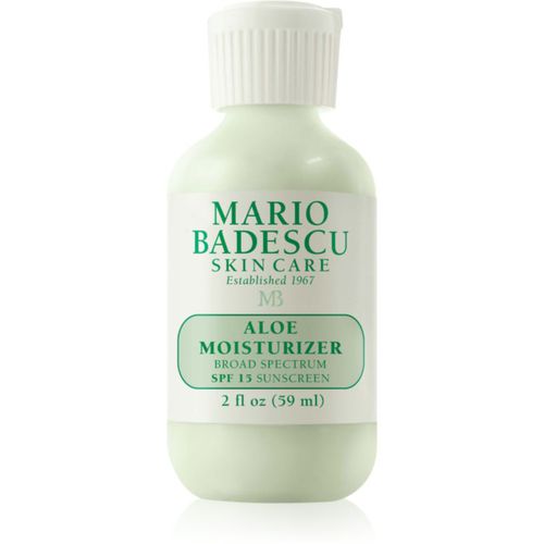 Aloe Moisturizer SPF 15 crema calmante de textura ligera SPF 15 59 ml - Mario Badescu - Modalova