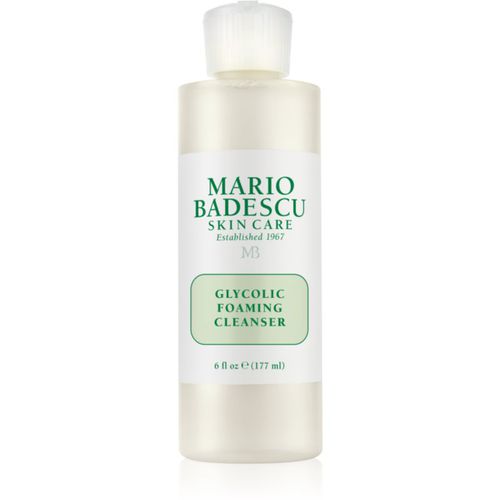 Glycolic Foaming Cleanser gel detergente in schiuma per rigenerare la superficie della pelle 177 ml - Mario Badescu - Modalova