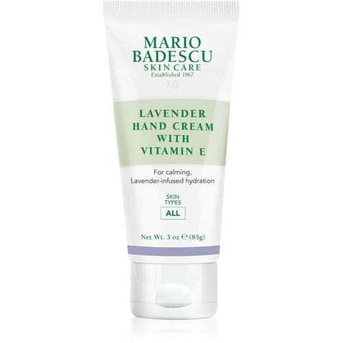 Lavender Hand Cream crema idratante mani con vitamina E 85 g - Mario Badescu - Modalova