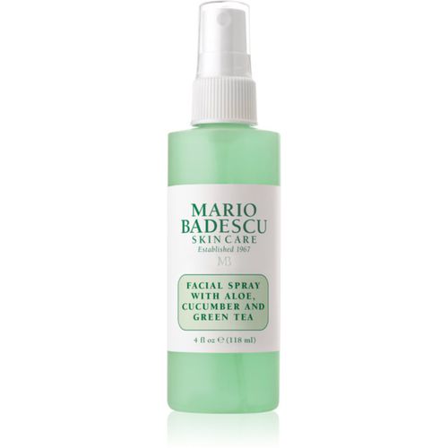 Facial Spray with Aloe, Cucumber and Green Tea bruma refrescante con efecto frío para pieles cansadas 118 ml - Mario Badescu - Modalova