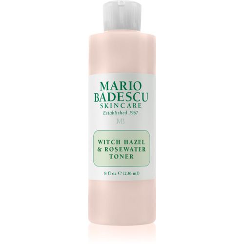 Witch Hazel & Rosewater Toner lozione tonica illuminante con acqua di rose 236 ml - Mario Badescu - Modalova