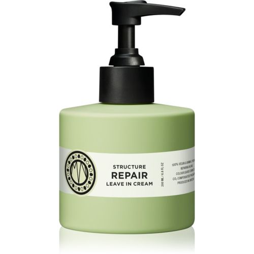 Structure Repair Leave In Cream Revitalisierende Creme für die Haarlängen und Haarspitzen 200 ml - Maria Nila - Modalova