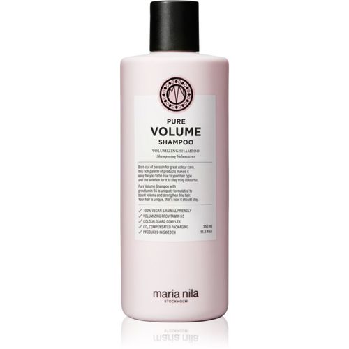 Pure Volume Shampoo für mehr Haarvolumen bei feinem Haar sulfatfrei 350 ml - Maria Nila - Modalova