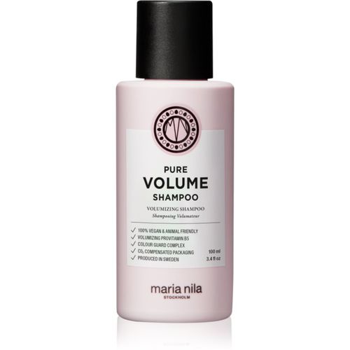 Pure Volume Shampoo für mehr Haarvolumen bei feinem Haar sulfatfrei 100 ml - Maria Nila - Modalova