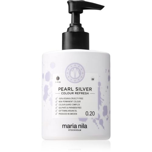 Colour Refresh Pearl Silver Sanfte nährende Maske ohne permanente Farbpigmente hält 4 bis 10 Haarwäschen im Haar 0.20 300 ml - Maria Nila - Modalova