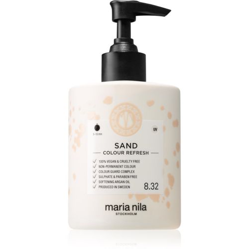 Colour Refresh Sand Sanfte nährende Maske ohne permanente Farbpigmente hält 4 bis 10 Haarwäschen im Haar 8.32 300 ml - Maria Nila - Modalova