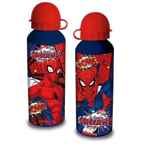 Spiderman botella para agua para niños tono Blue 500 ml - Marvel - Modalova