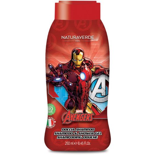 Avengers Ironman Shampoo and Shower Gel champú y gel de ducha 2 en 1 para niños 250 ml - Marvel - Modalova