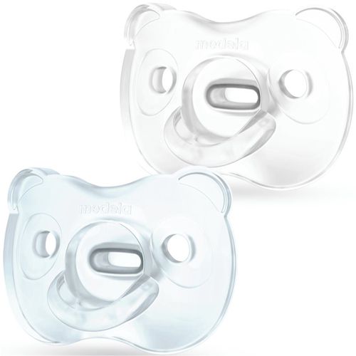 Soft Silicone Soother Boy ciuccio 0-6m 2 pz - Medela - Modalova