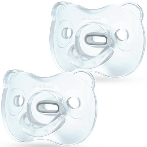 Soft Silicone Soother Boy ciuccio 6-18m 2 pz - Medela - Modalova