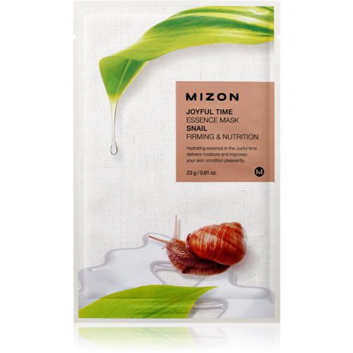 Joyful Time Snail maschera viso nutriente in tessuto effetto rassodante 23 g - Mizon - Modalova