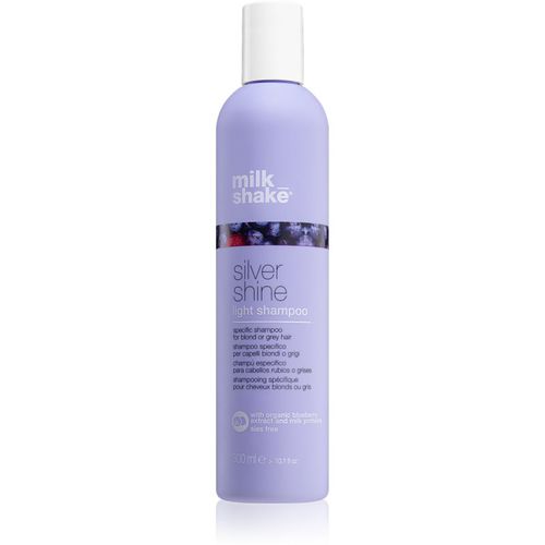 Silver Shine champú para el cabello canoso y rubio light 300 ml - Milk Shake - Modalova