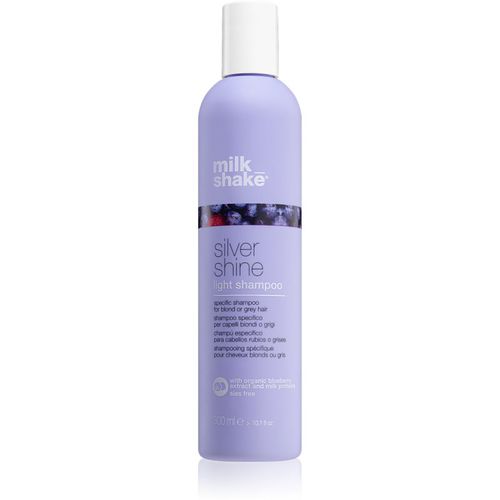 Silver Shine shampoo per capelli grigi e biondi light 300 ml - Milk Shake - Modalova