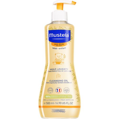 Bébé Dry Skin aceite limpiador para bebé lactante 500 ml - Mustela - Modalova