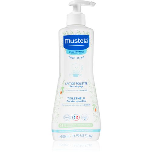 Bébé No Rinse Cleansing Milk latte detergente per neonati 500 ml - Mustela - Modalova