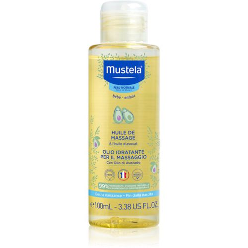 Bébé aceite corporal para masaje para bebé lactante 100 ml - Mustela - Modalova