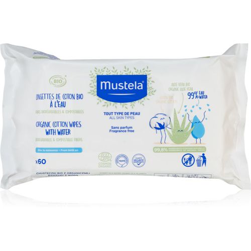 BIO Organic Cotton Wipes salviette umidificate per bambini 60 pz - Mustela - Modalova