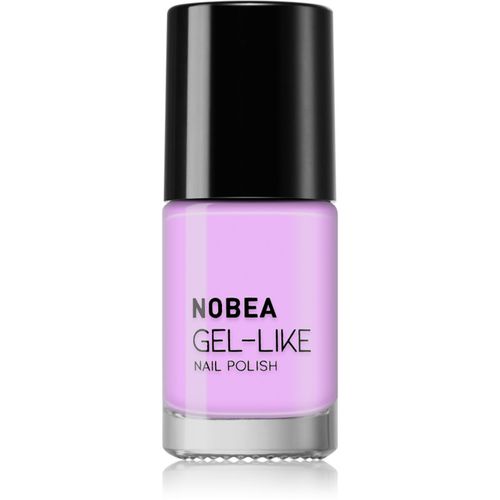 Day-to-Day Gel-like Nail Polish esmalte de uñas efecto gel tono #N69 Sweet violet 6 ml - NOBEA - Modalova