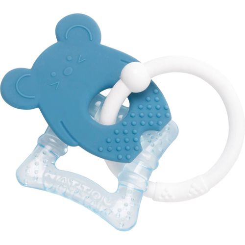 Teether With Cooling Part dentaruolo con effetto rinfrescante Blue Mouse 3 m+ 1 pz - NATTOU - Modalova