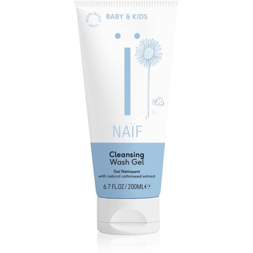 Baby & Kids Cleansing Wash Gel gel detergente per bambini e neonati 200 ml - Naif - Modalova